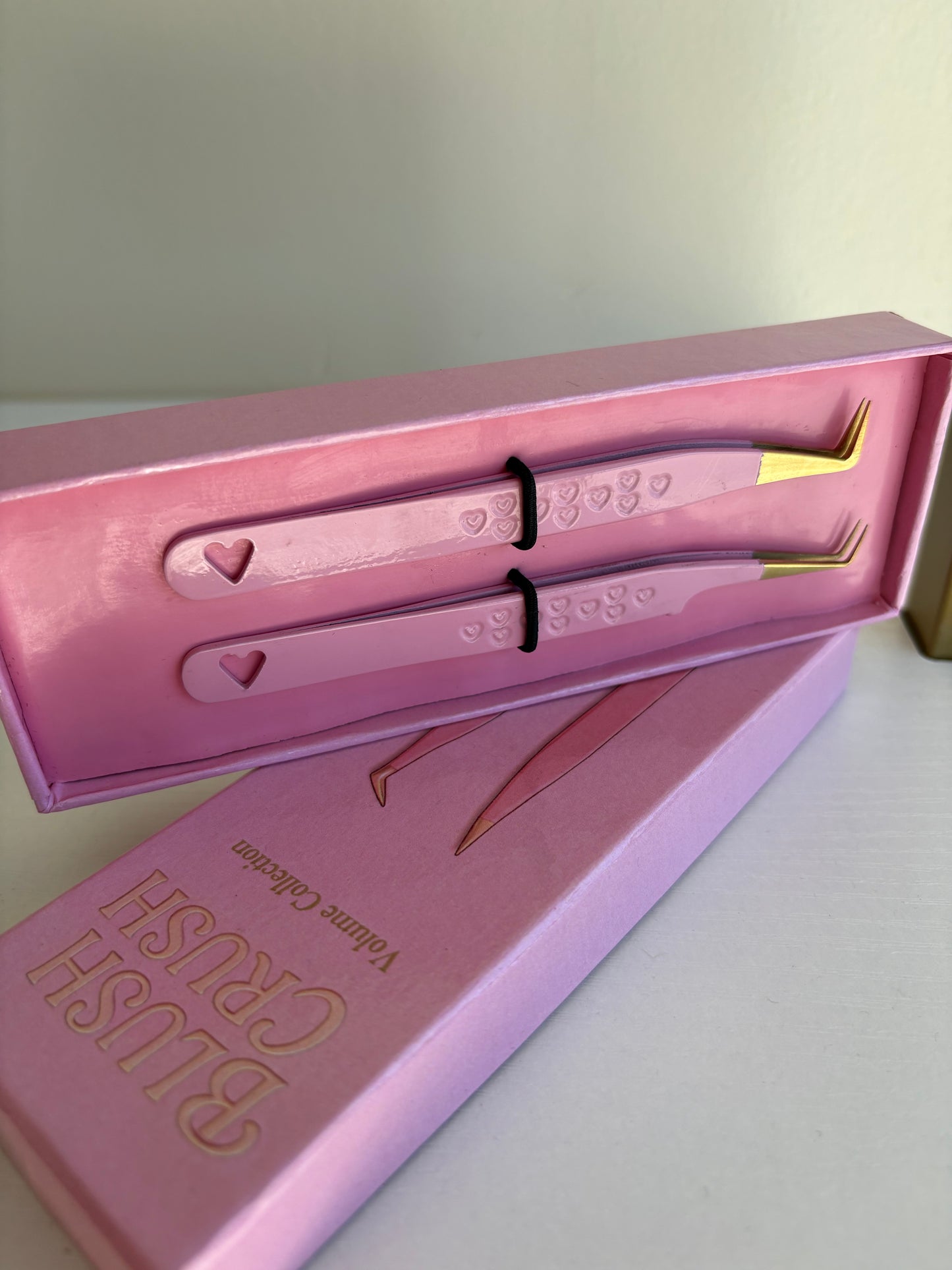 Blush Crush Tweezer Set