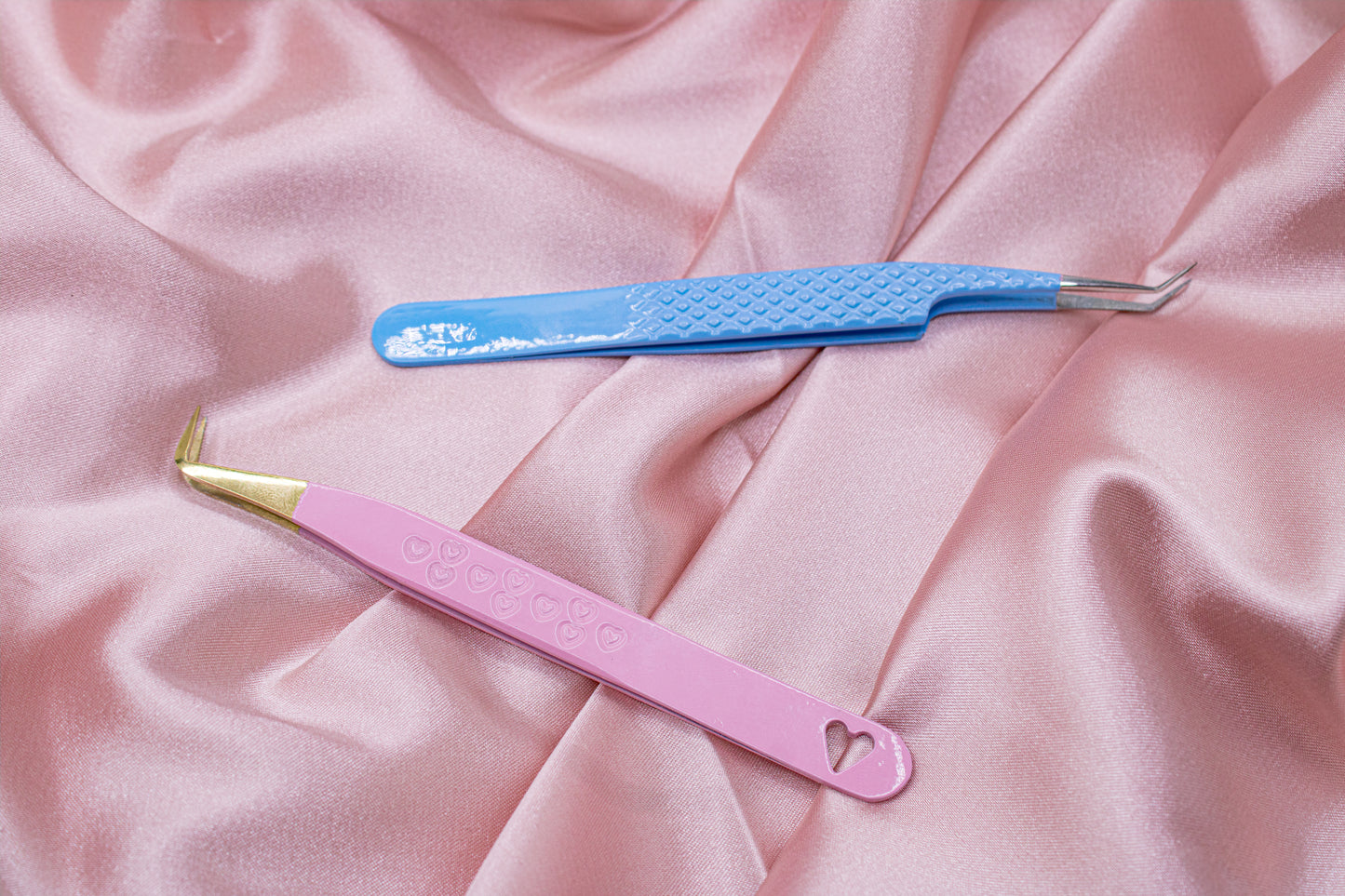 $12 TWEEZERS Blue, 45 degree tip