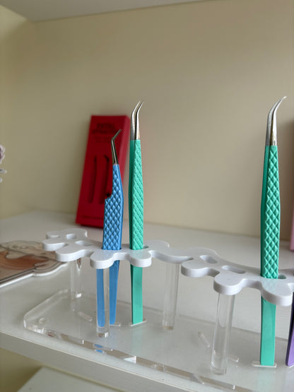 $12 TWEEZERS Blue, 45 degree tip